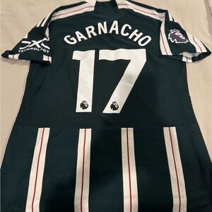 Adidas Manchester United Garnacho game-issue style jersey size M